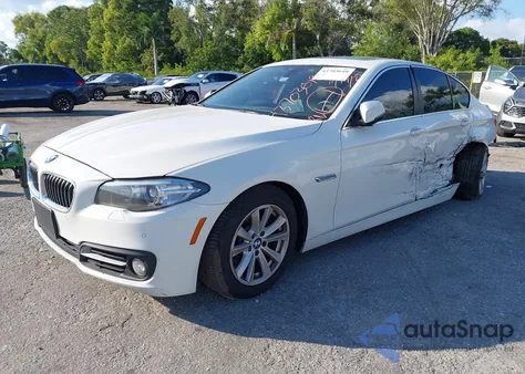 2015 BMW 528I z USA, uszkodzony, nr VIN WBA5A5C50FD524884